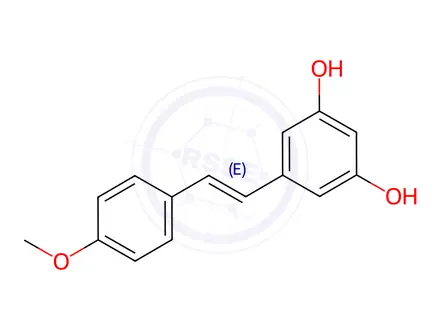 Chemical structure of 4'-Methoxyresveratrol