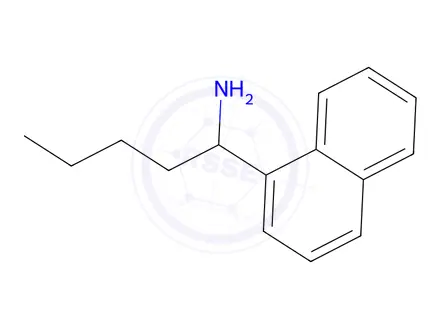Chemical structure of 5-(Naphthalen-1-yl)pentan-1-amine