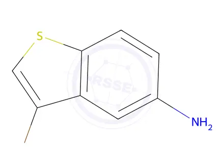 Chemical structure of 3-Bromobenzo[b]thiophen-5-amine