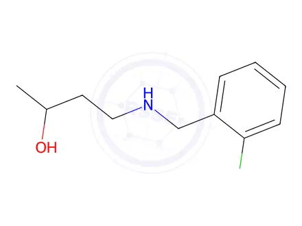 Chemical structure of 4-((2-Chlorobenzyl)amino)butan-2-ol