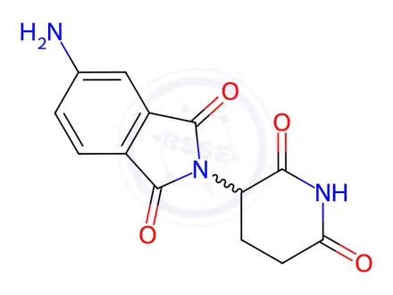 Chemical structure of Pomalidomide Impurity 42