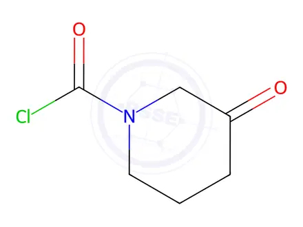 Chemical structure of 3-oxopiperidine-1-carbonyl chloride
