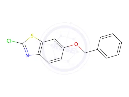 Chemical structure of 6-(Benzyloxy)-2-chlorobenzo[d]thiazole