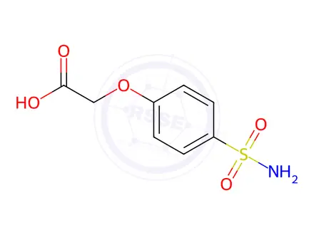 Chemical structure of (4-Sulfamoyl-phenoxy)-acetic acid