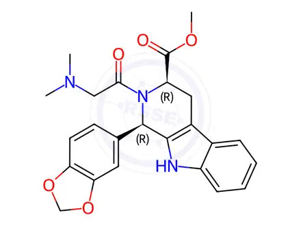 Chemical structure of Tadalafil Impurity O