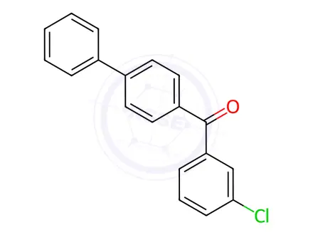 Chemical structure of Fenofibrate Impurity 54