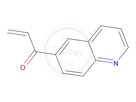 Chemical structure of 1-(Quinolin-6-yl)prop-2-en-1-one