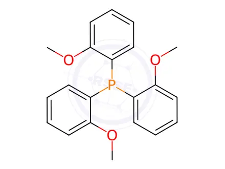 Chemical structure of Tris(2-methoxyphenyl)phosphine