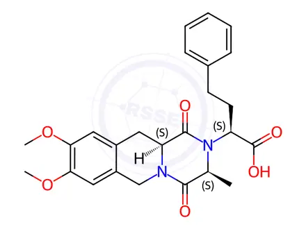 Chemical structure of Moexipril Hydrochloride Impurity 14
