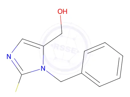 Chemical structure of (1-benzyl-2-sulfanyl-1H-imidazol-5-yl)methanol