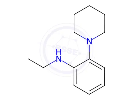 Chemical structure of n-Ethyl-2-(piperidin-1-yl)aniline