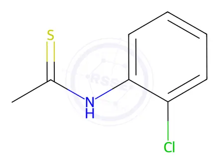 Chemical structure of N-(2-Chlorophenyl)ethanethioamide
