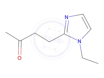 Chemical structure of 4-(1-Ethyl-1h-imidazol-2-yl)butan-2-one