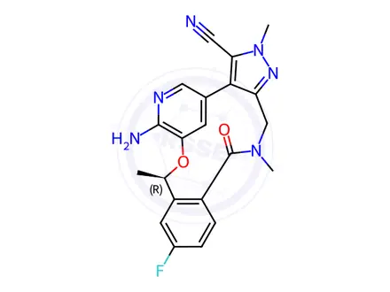 Chemical structure of Lorlatinib