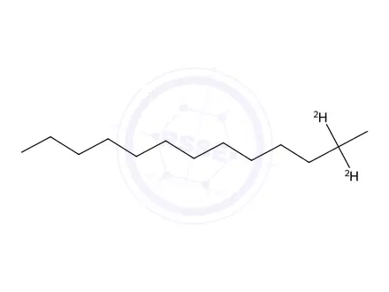 Chemical structure of n-Tridecane-2,2-d