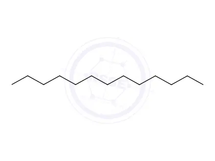 Chemical structure of Tridecane