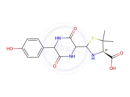 Chemical structure of Amoxicillin impurity 113