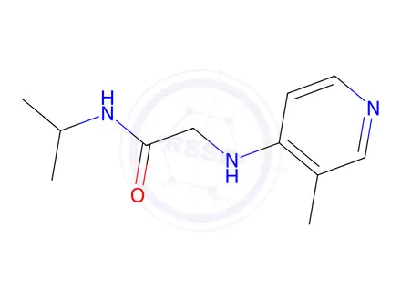 Chemical structure of n-Isopropyl-2-((3-methylpyridin-4-yl)amino)acetamide