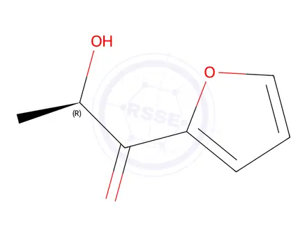 Chemical structure of 1-Propanone, 1-(2-furanyl)-2-hydroxy-, (2R)-(9CI)
