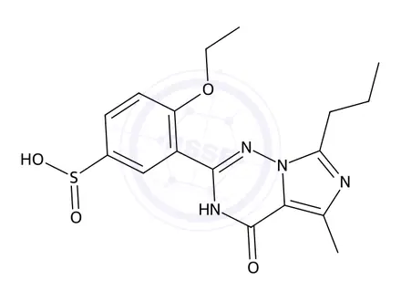 Chemical structure of Vardenafil Impurity 39