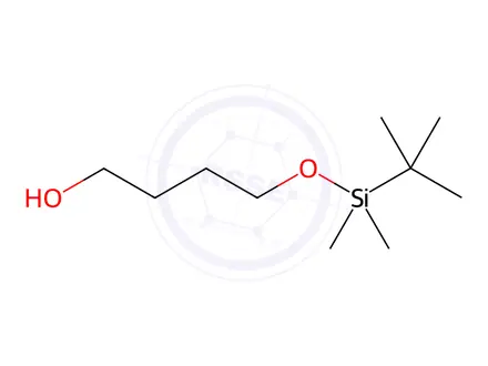 Chemical structure of 4-(Dimethyl-tert-Butylsilyloxy)butan-1-ol