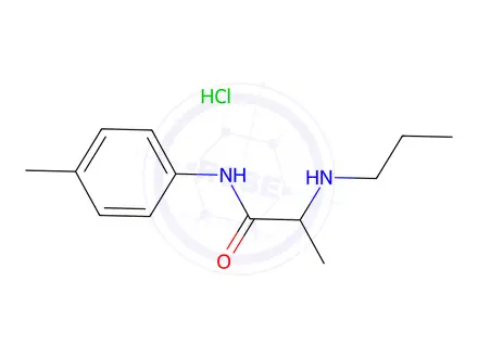 Chemical structure of Prilocaine EP Impurity E HCl