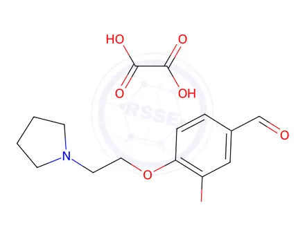 Chemical structure of 3-Methoxy-4-(2-(pyrrolidin-1-yl)ethoxy)benzaldehyde