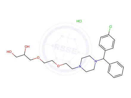 Chemical structure of Levocetirizine Impurity 82
