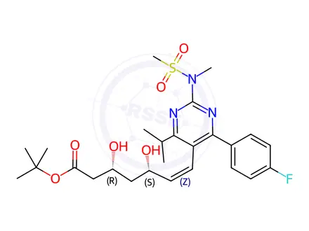 Chemical structure of Rosuvastatin Isomer-13