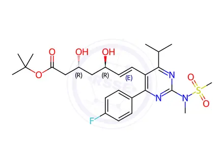 Chemical structure of Rosuvastatin Isomer-12