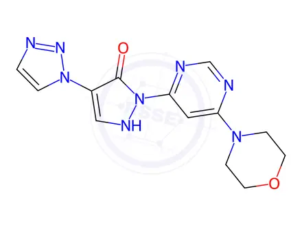 Chemical structure of Molidustat (BAY 85-3934)