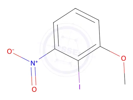 Chemical structure of 2-Iodo-1-methoxy-3-nitrobenzene