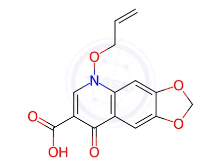 Chemical structure of Miloxacin Impurity 8