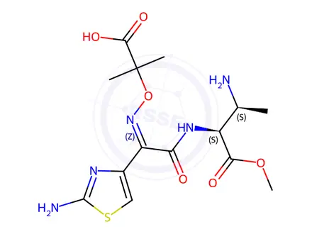 Chemical structure of Aztreonam Impurity 110
