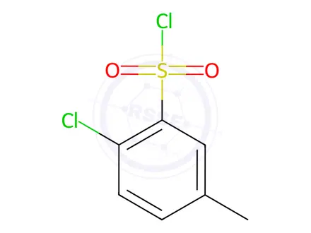 Chemical structure of 4-chloro-toluene-3-sulfonyl chloride