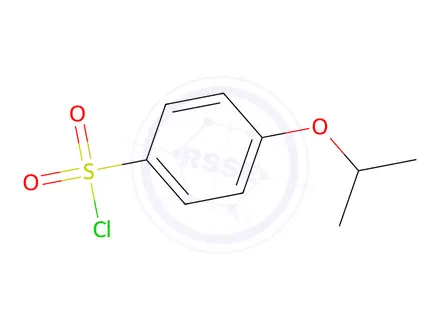 Chemical structure of 4-Isopropoxybenzene-1-sulfonyl chloride