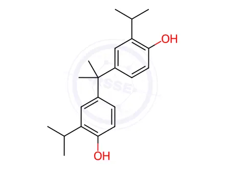 Chemical structure of Bisphenol G