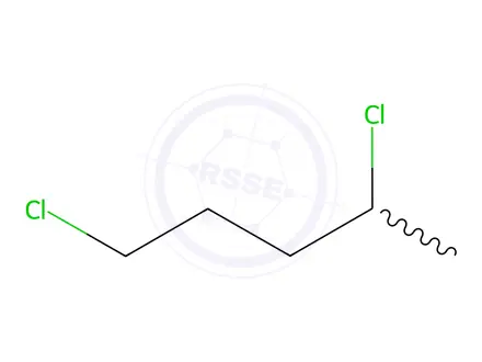 Chemical structure of 1,4-dichloropentane