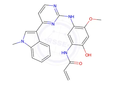 Chemical structure of Osimertinib Impurity 45