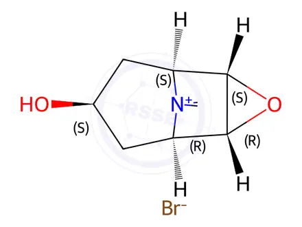 Chemical structure of Scopine Methobromide