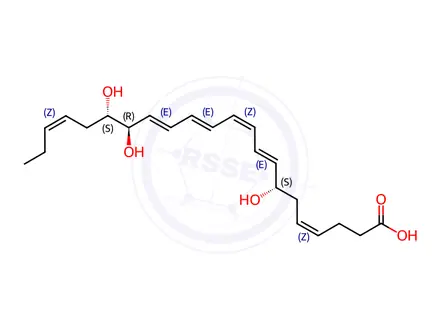 Chemical structure of Resolvin D2