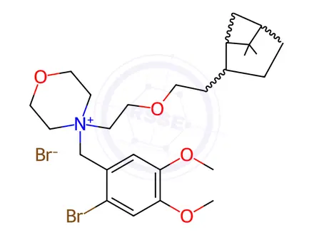 Chemical structure of Pinaverium Bromide