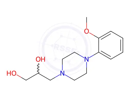 Chemical structure of Naftopidil Impurity 4