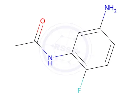 Chemical structure of n-(5-Amino-2-fluorophenyl)acetamide