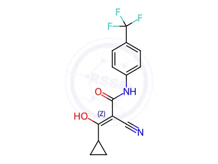 Chemical structure of Laflunimus Impurity 4