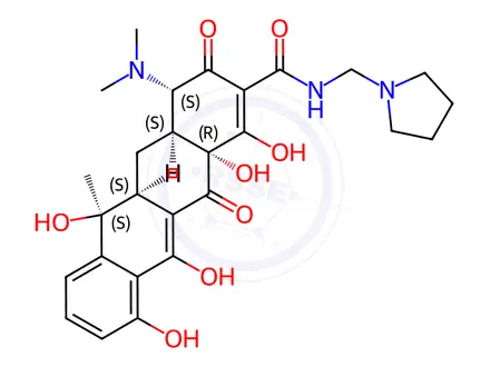 Chemical structure of Rolitetracycline (Technical Grade)
