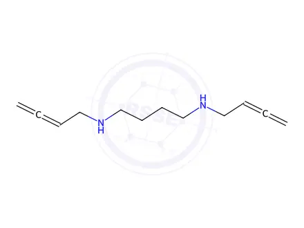 Chemical structure of N1,N4-Di(buta-2,3-dien-1-yl)butane-1,4-diamine