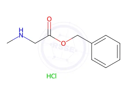 Chemical structure of Benzyl methylglycinate Hydrochloride