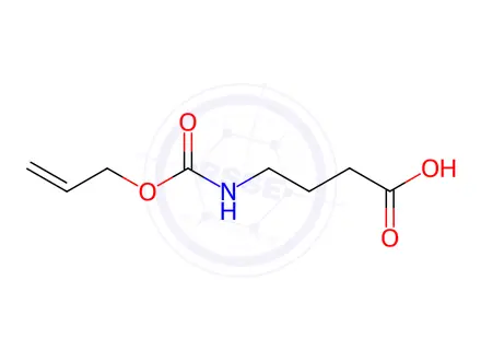 Chemical structure of (S)-4-[(Allyloxycarbonyl)amino]butanoic acid