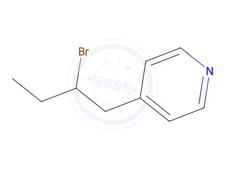 Chemical structure of 4-(2-Bromobutyl)pyridine